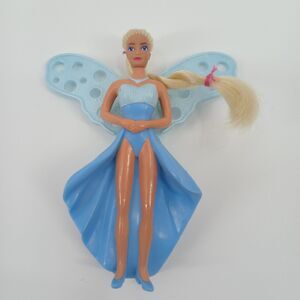 Barbie Bubble Angels Blue Wings 1994 McDonald's Happy Meal Toy 4"
